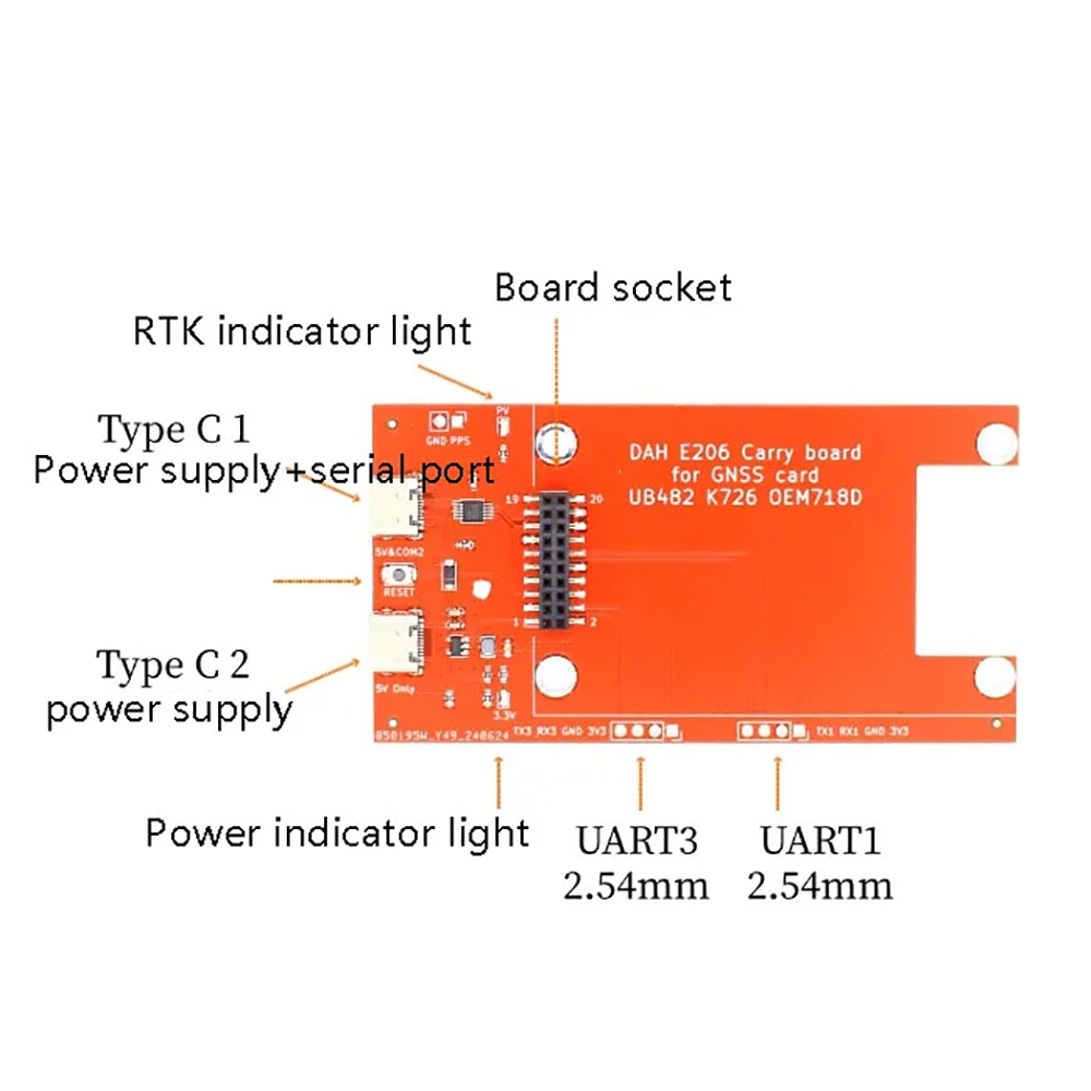 GNSS Receiver Carry Board For  - огляд і ціна Drone Kit Hexacopter