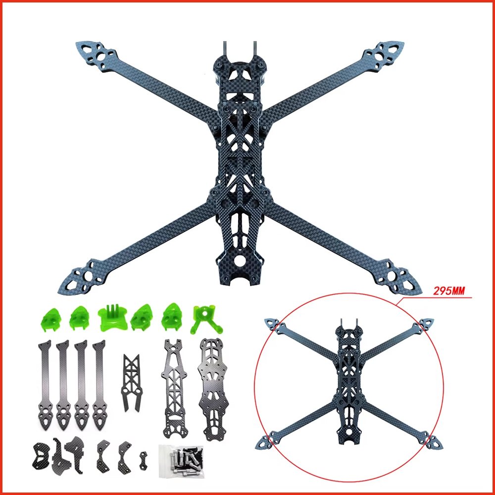 1pcs Mark4 Mark 4 HD 7inch 295 - огляд і ціна Drone Kit Racing