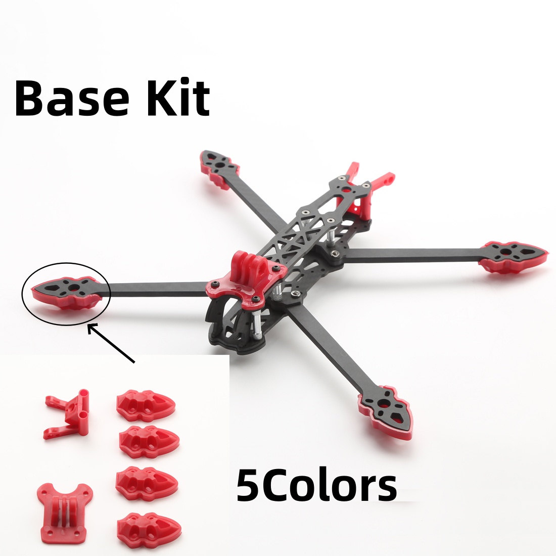 Mark4 5inch / 7inch FPV Frame  - огляд і ціна Drone Kit Octocopter