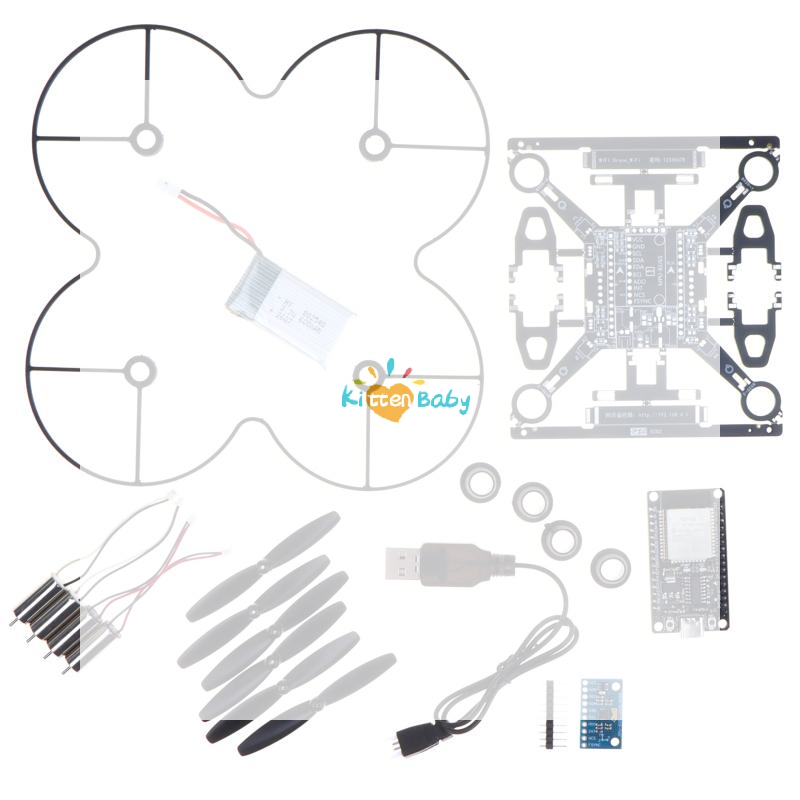 ESP32 Open‑Source Mini Drone K - огляд і ціна Drone Kit Octocopter