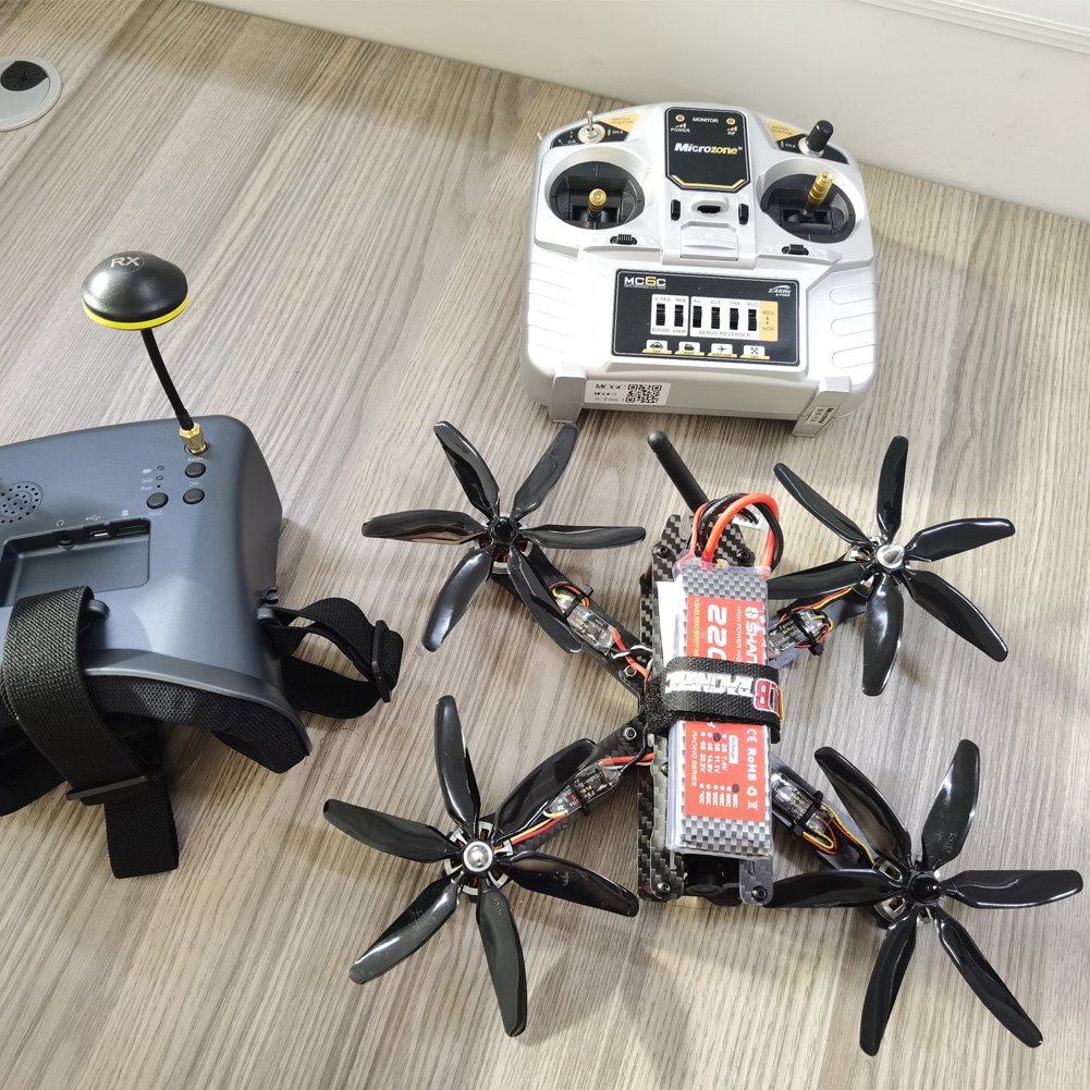 10pcs 504060 5x4x6 6-Blade Sin - огляд і ціна Drone Kit Octocopter